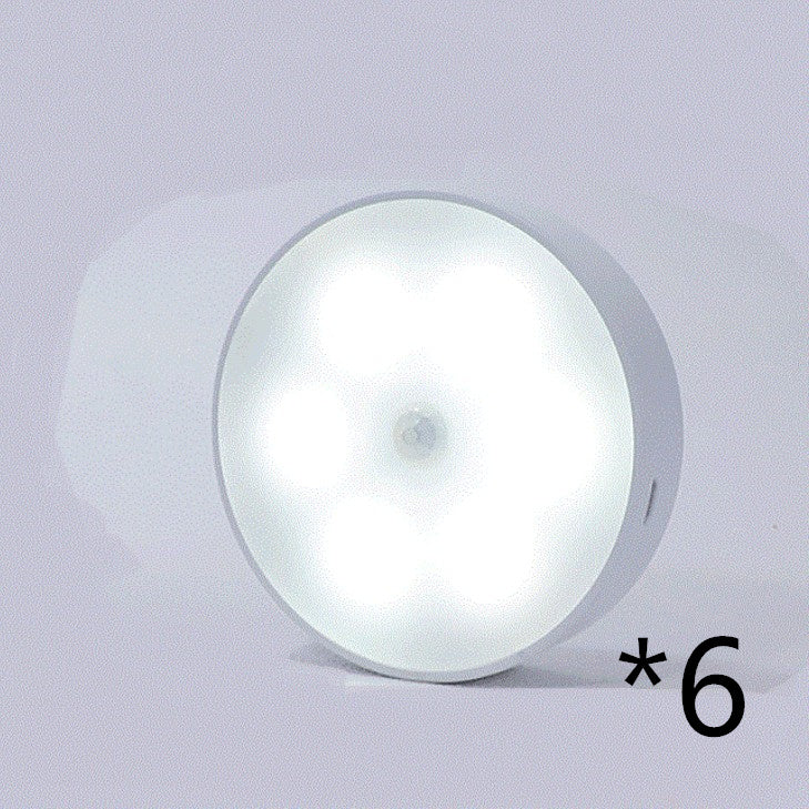 Runde kabellose LED-Nachtlampe (USB)