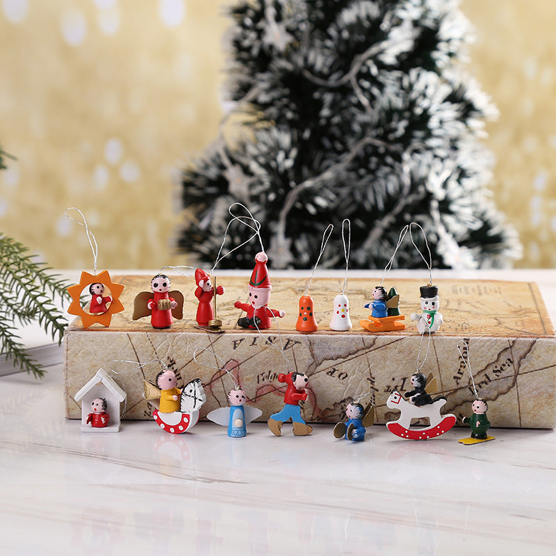 Weihnachtsdecoration Holz
