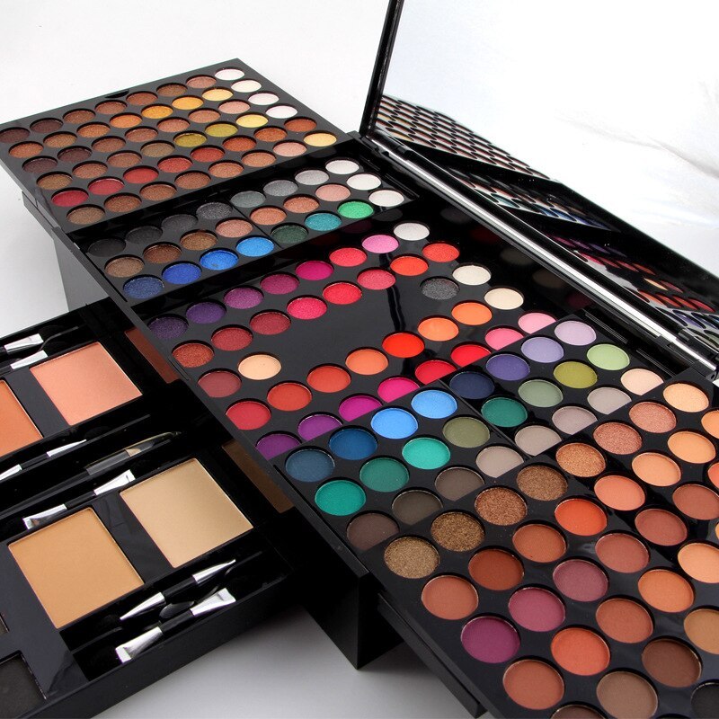 180 Farben Lidschatten- & Rouge-Set – personalisierte Klavier-Makeup-Palette