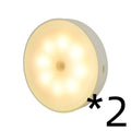 Runde kabellose LED-Nachtlampe (USB)