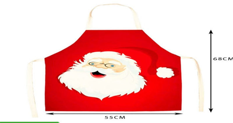 Küchenschürze mit Weihnachtsmotief