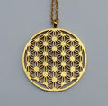 Flower of Life Pendant Necklace of flower of life