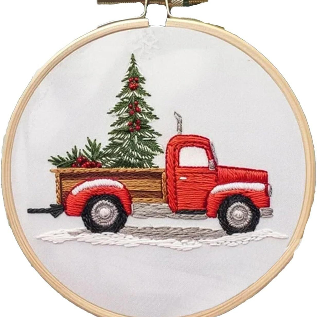 Stickset mit Weihnachtsmotiven