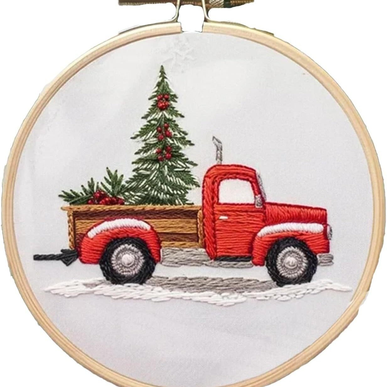 Stickset mit Weihnachtsmotiven