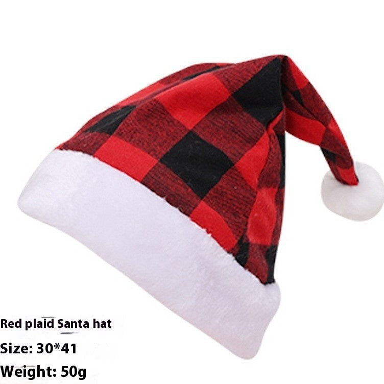 Plüschmütze Weihnachtsmann Weihnachtsfrau