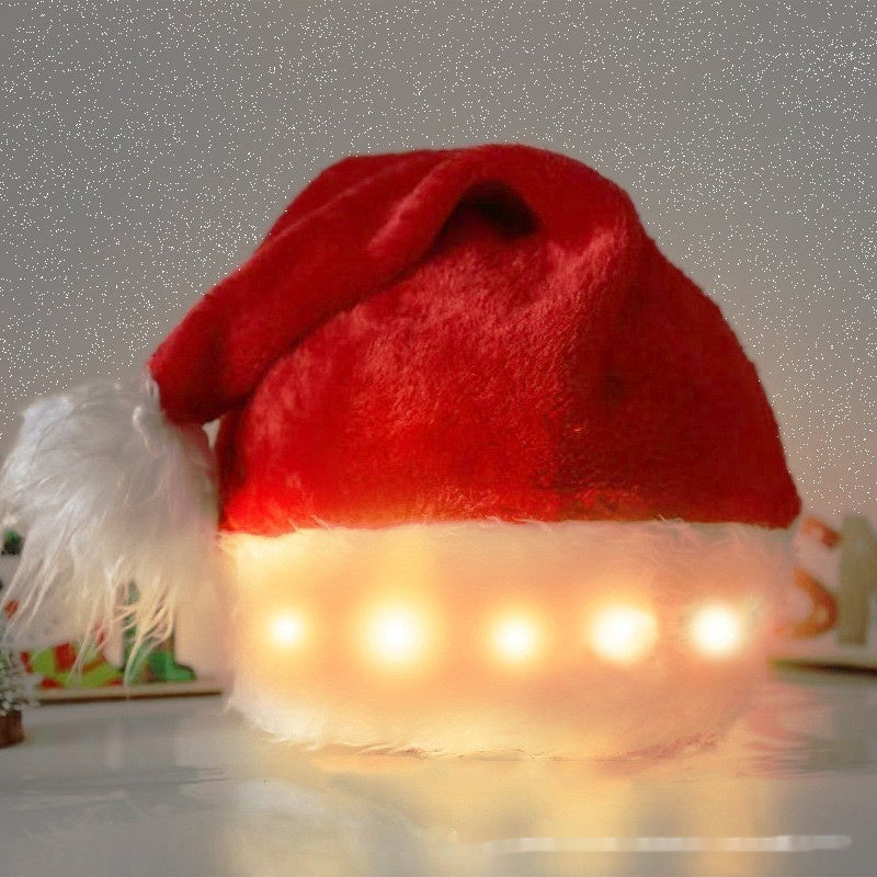 Plüschmütze Weihnachtsmann Weihnachtsfrau