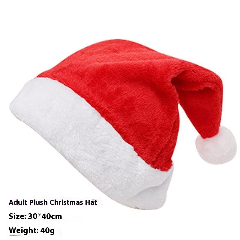 Plüschmütze Weihnachtsmann Weihnachtsfrau