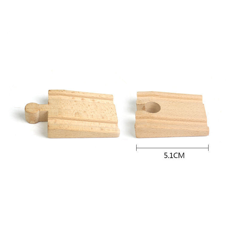 Small Train Building Blocks Assembling Children's Educational Toys Wood Accessories