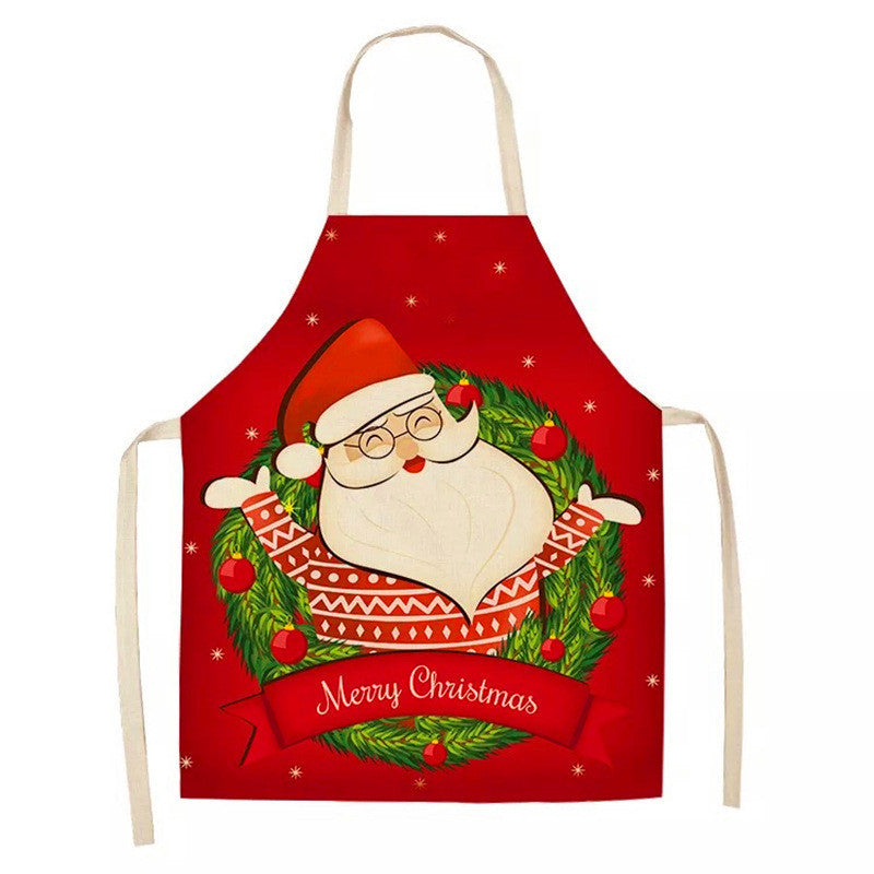 Küchenschürze mit Weihnachtsmotief