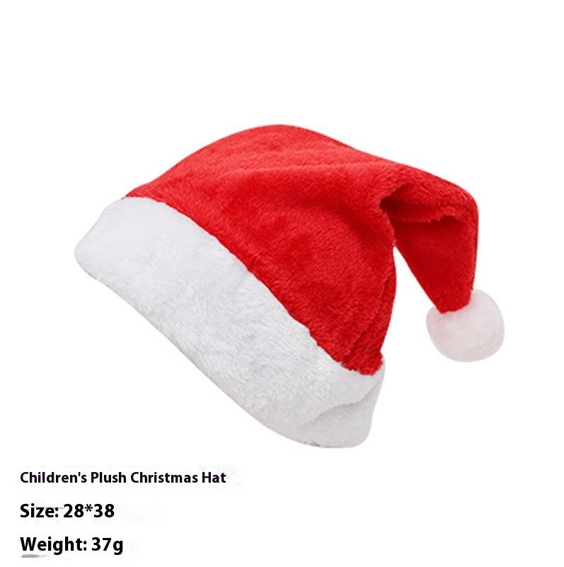 Plüschmütze Weihnachtsmann Weihnachtsfrau