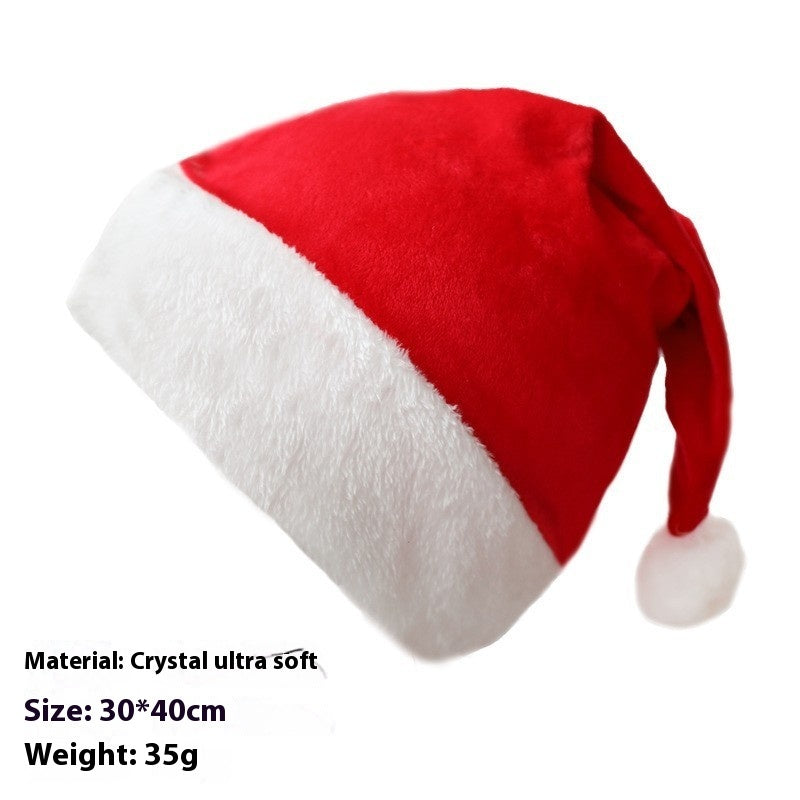 Plüschmütze Weihnachtsmann Weihnachtsfrau