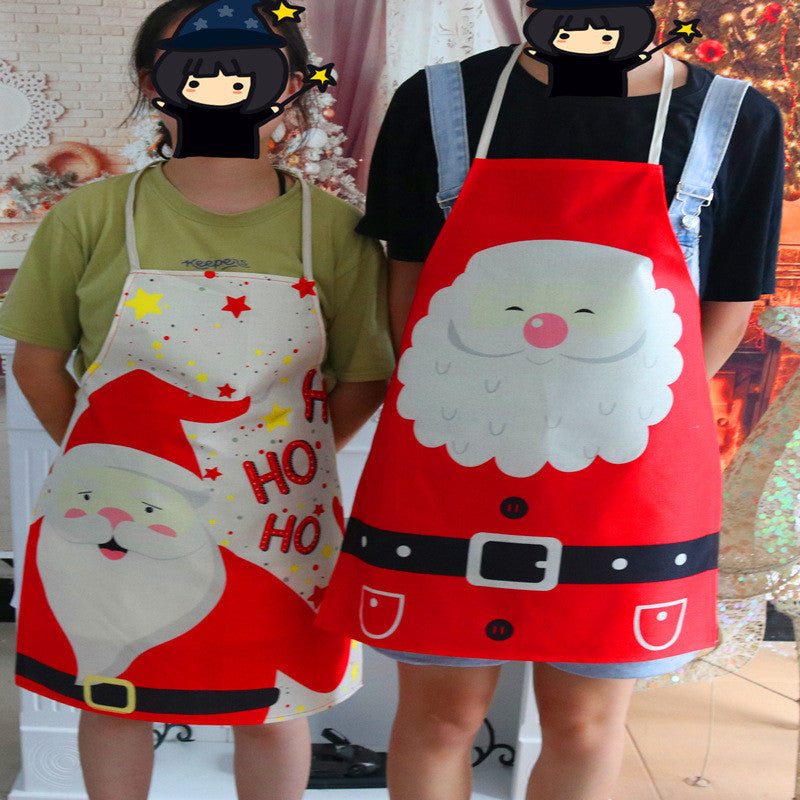 Küchenschürze mit Weihnachtsmotief