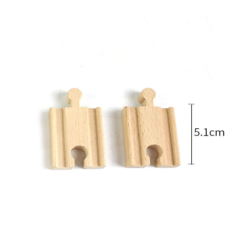 Small Train Building Blocks Assembling Children's Educational Toys Wood Accessories