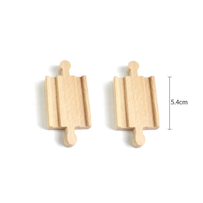 Small Train Building Blocks Assembling Children's Educational Toys Wood Accessories
