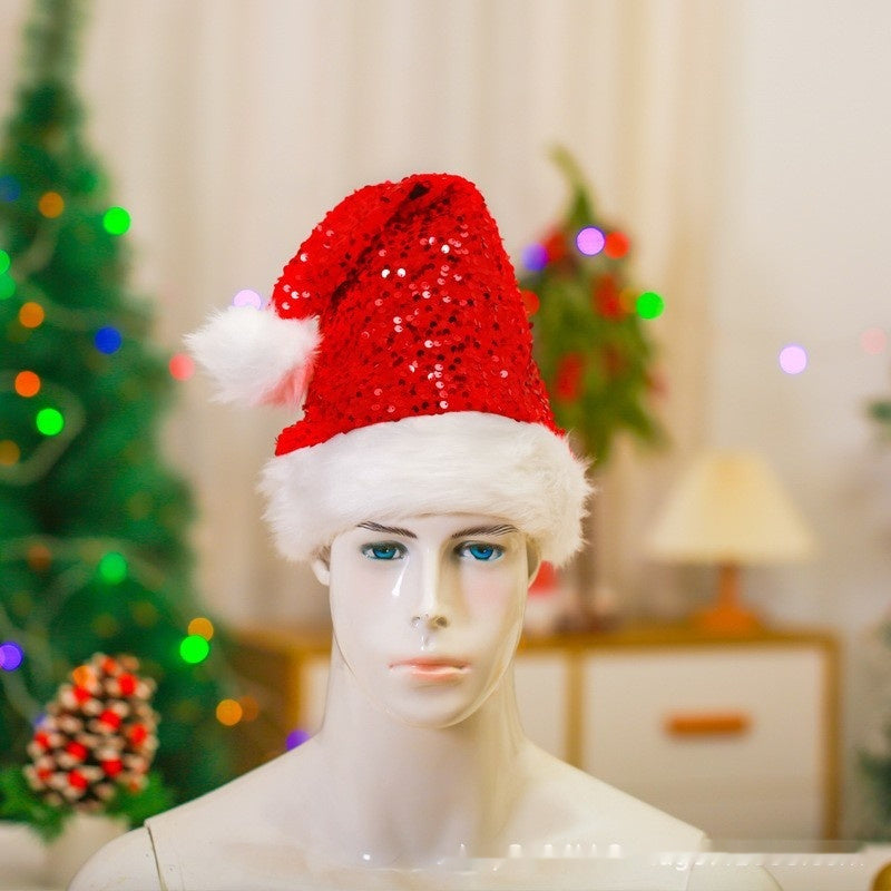 Plüschmütze Weihnachtsmann Weihnachtsfrau