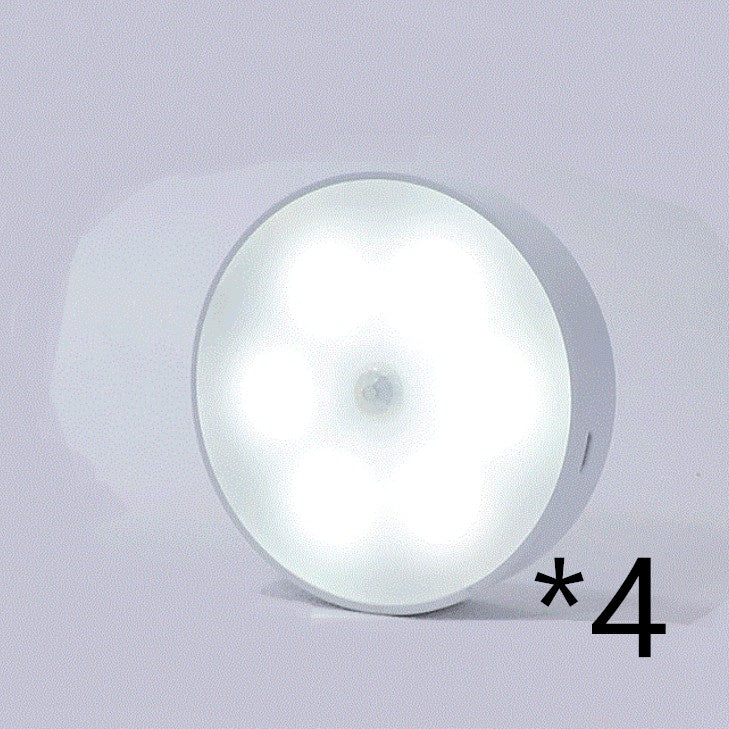 Runde kabellose LED-Nachtlampe (USB)