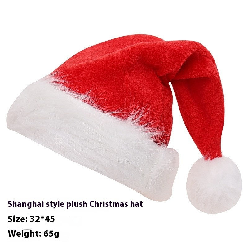 Plüschmütze Weihnachtsmann Weihnachtsfrau