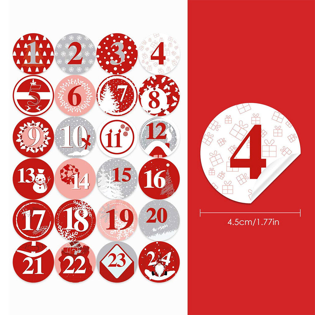 Adventskalender mit 24 Säckchen (selbst füllen)