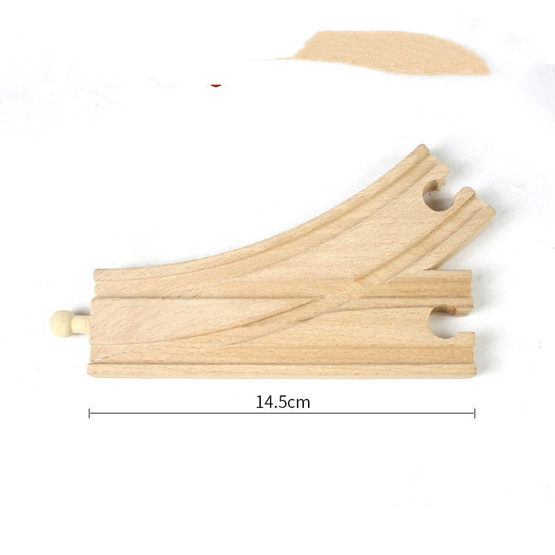 Small Train Building Blocks Assembling Children's Educational Toys Wood Accessories