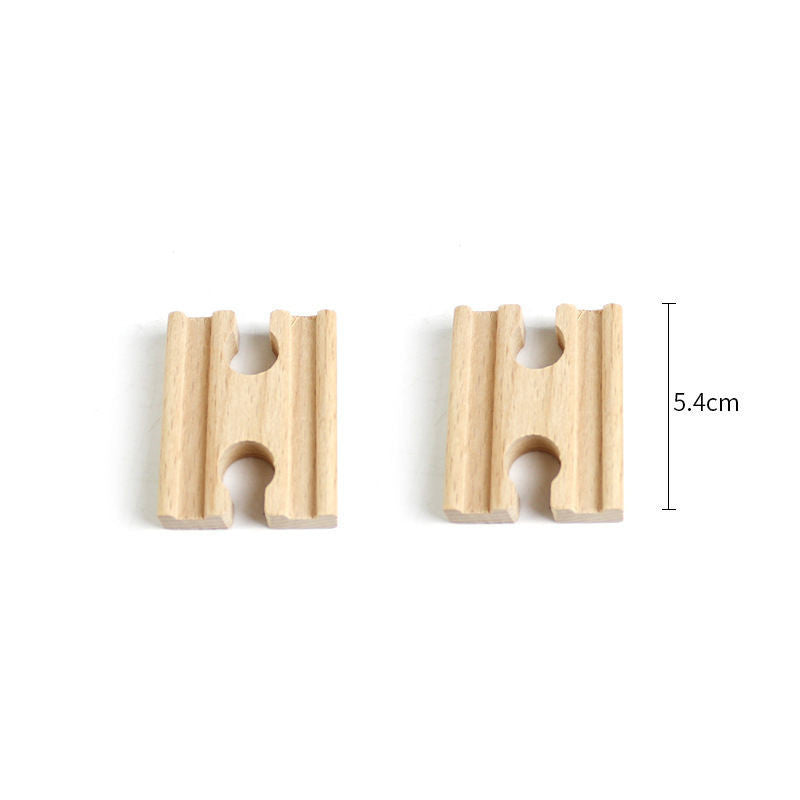 Small Train Building Blocks Assembling Children's Educational Toys Wood Accessories